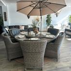 4 Seasons Outdoor (4SO) Brighton Tuinset + 6 stoelen / ZGAN, Tuin en Terras, Tuinsets en Loungesets, Verzenden, ., Zo goed als nieuw