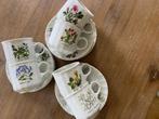 Vintage kop en schotels bloemen, Ophalen, Zo goed als nieuw, Overige stijlen, Kop(pen) en/of Schotel(s)