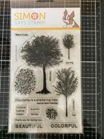 SSS All seasons trees, Hobby en Vrije tijd, Stempelen, Nieuw, Clearstamp, Ophalen of Verzenden