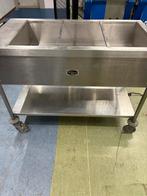 Bain marie wagen, Ophalen