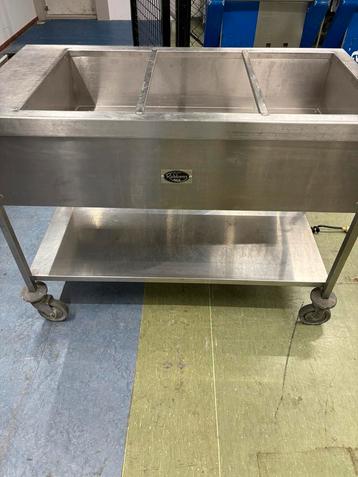 Bain marie wagen  beschikbaar voor biedingen
