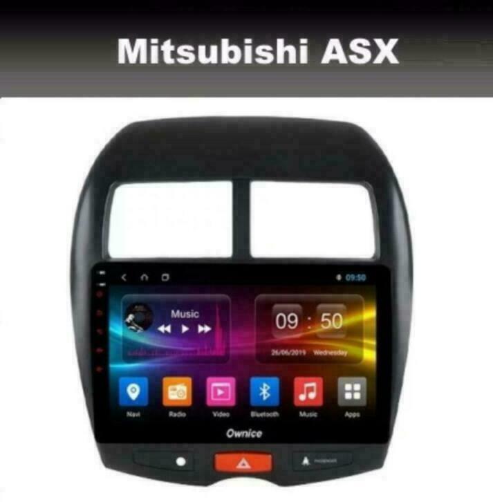 Mitsubishi ASX navigatie android 10 wifi dab+ carplay radio, Auto diversen, Autoradio's, Nieuw, Ophalen of Verzenden