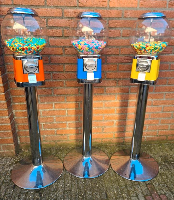 FIFTIES SIXTIES BEAVER KAUWGOMBALLEN / CAPSULE AUTOMATEN, Verzamelen, Automaten | Overige, Zo goed als nieuw, Ophalen
