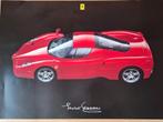Ferrari Enzo poster 98x68cm, Ophalen of Verzenden, Zo goed als nieuw