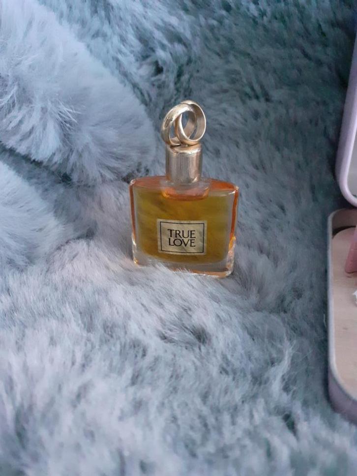 parfumminiatuur true love by elizabeth arden, Verzamelen, Parfumverzamelingen, Zo goed als nieuw, Miniatuur, Gevuld, Ophalen