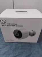 Laxihub O2 Ultra HD 3MP/2K Wi-Fi Buitencamera, Ophalen of Verzenden, Nieuw, Buitencamera