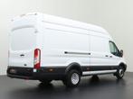 Ford Transit 2.0TDCi 155PK L4H2 Jumbo | Airco | Navigatie |, Auto's, Bestelauto's, Euro 5, Stof, Gebruikt, Zwart