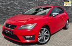 Seat Leon 1.4 TSI FR 140pk ACC|Navi|Lane Assist|Stoelverwarm, Voorwielaandrijving, Gebruikt, Zwart, 4 cilinders