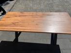 Massief eiken eettafel 200x90, Huis en Inrichting, Tafels | Eettafels, Ophalen, 200 cm of meer, 50 tot 100 cm, Zo goed als nieuw