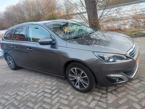 Peugeot 308 SW 1.2 E-thp 130pk '15 Grijs Pano Clima cam leer, Auto's, Peugeot, Particulier, ABS, Achteruitrijcamera, Adaptieve lichten