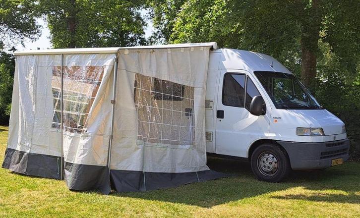 Cassette Luifel Thule Omnistor 5002 met voortent, Caravans en Kamperen, Camper-accessoires, Ophalen of Verzenden