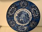 4 Delftsblauwe Borden P. Regout Maastricht Oriental, Antiek en Kunst, Ophalen