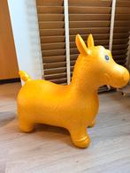 Opblaasbaar Springpaard - Geel, Ophalen of Verzenden, Gebruikt, Jongen of Meisje