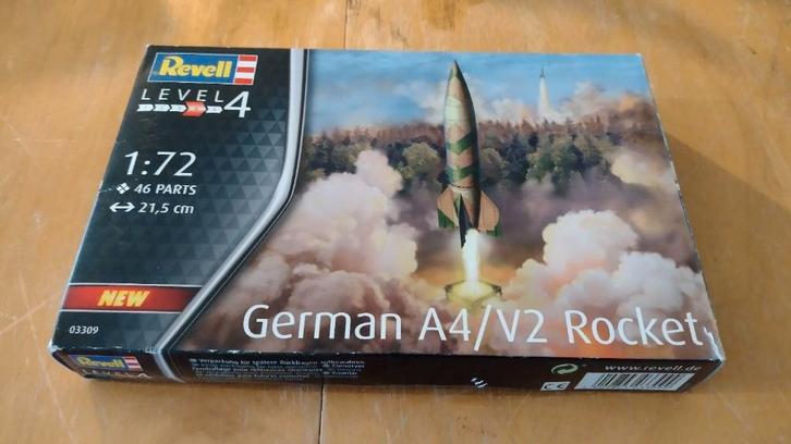 Revell German A4/V2 Rocket - 1:72, Hobby en Vrije tijd, Modelbouw | Overige, Nieuw, Groter dan 1:32, Ophalen of Verzenden