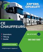 Ce Chauffeur ZZP gezocht winkeldistributie, Vacatures