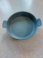 Gietijzeren ovenschaal. Belgium) 24 cm., Ophalen of Verzenden, Zo goed als nieuw, Gietijzer, Koekenpan of Braadpan