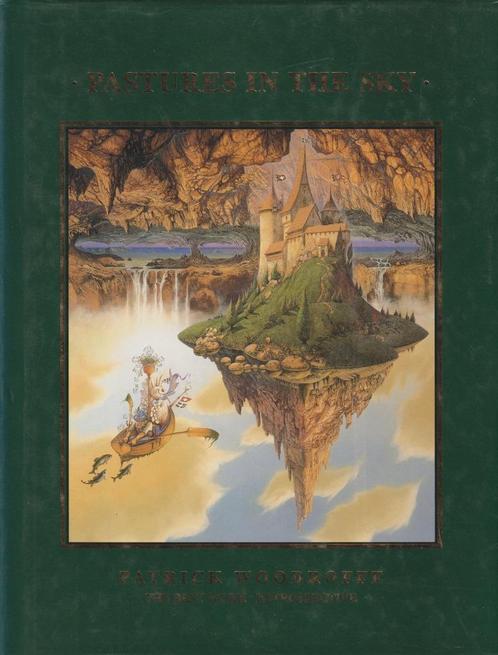 Pastures in the sky; Patrick Woodroffe; best work, Boeken, Kunst en Cultuur | Beeldend, Zo goed als nieuw, Schilder- en Tekenkunst