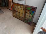 Glas in lood raam, tegen elk aannemelijk bod, Doe-het-zelf en Verbouw, Glas en Ramen, Ophalen, Gebruikt, Minder dan 80 cm, 80 tot 120 cm