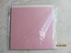 NIEUW gekleurde dubbele KAARTEN set ENVELOP papier METALLIC, Ophalen of Verzenden, Nieuw