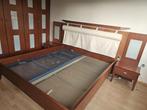 Ombouw bed 180x200 cm, Huis en Inrichting, Slaapkamer | Bedden, Ophalen, Gebruikt, Bruin, Tweepersoons