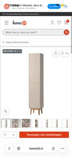 Nieuwe hoge kast Lindholm (home24), 200 cm of meer, Nieuw, Ophalen of Verzenden, 25 tot 50 cm