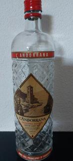Lege fles ouzo uit Andorra., Verzamelen, Ophalen of Verzenden, Gebruikt