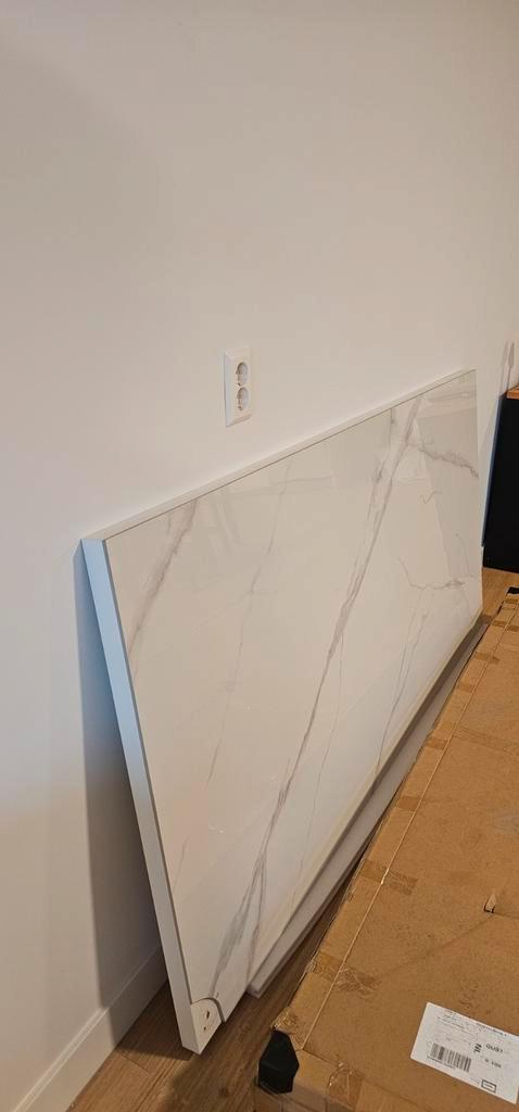 Gratis! Stenen aanrechtblad/werkblad - DIY project, Huis en Inrichting, Keuken | Keukenelementen, Nieuw, 150 tot 200 cm, 50 tot 100 cm