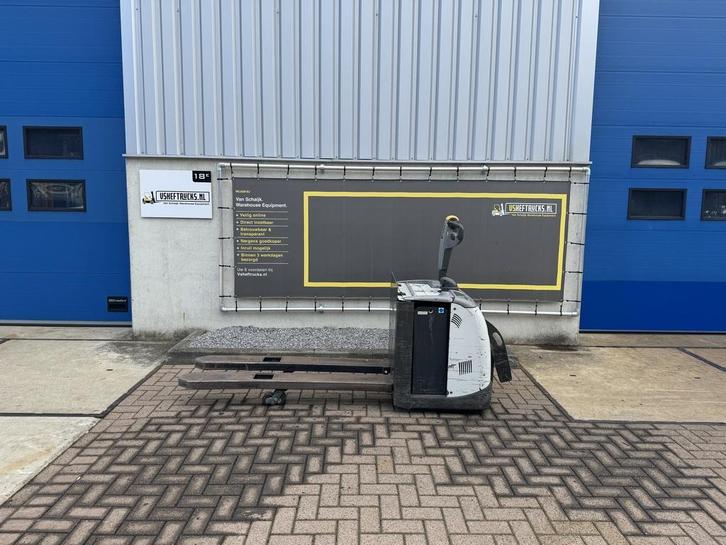 VS-21765 Elektrische meerijd palletwagen lepels 1600mm, Zakelijke goederen, Machines en Bouw | Heftrucks en Intern transport, Palletwagen