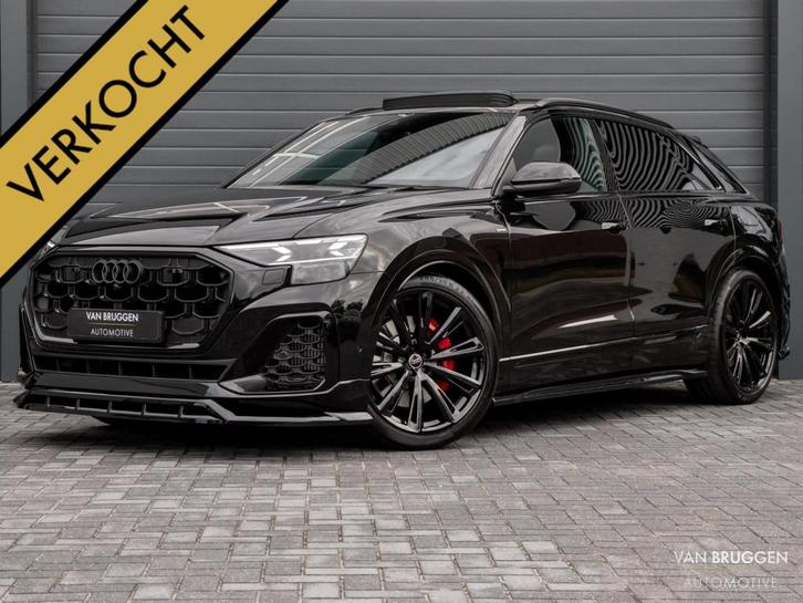 Audi Q8 60 TFSI e quattro S Competition 4-Wiel Pano Trekhaak, Auto's, Audi, Bedrijf, Te koop, Q8, 360° camera, 4x4, ABS, Achteruitrijcamera