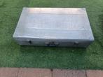 Vintage grote aluminium koffer, Ophalen, Zo goed als nieuw, Metaal