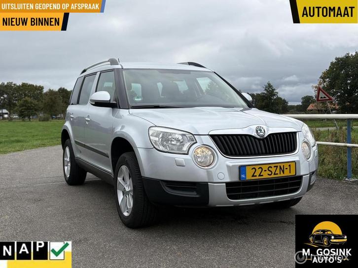 Skoda Yeti 1.2 TSI Automaat 173191 Km Nap Airco Navi cruise, Auto's, Skoda, Bedrijf, Te koop, Yeti, ABS, Airbags, Airconditioning