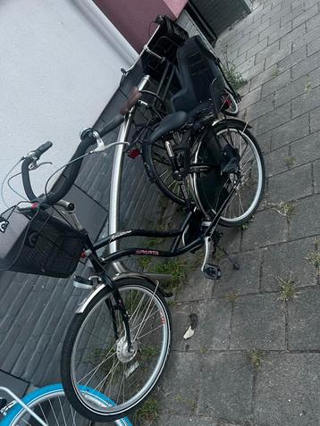 Sparta Damesfiets met Kinderzitje beschikbaar voor biedingen