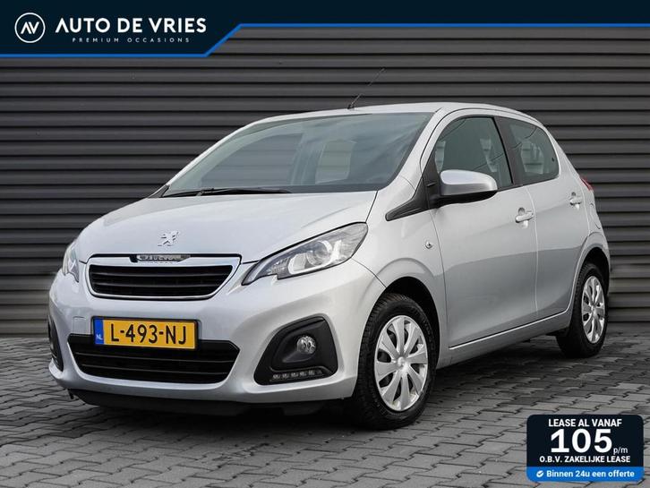 Peugeot 108 1.0 e-VTi 5drs. Active | Airco | Bluetooth | 1e, Auto's, Peugeot, Bedrijf, Te koop, ABS, Airbags, Airconditioning