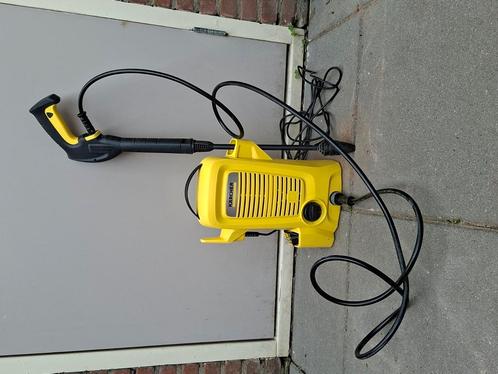 TR HUUR:karcher k2 hogedrukreiniger, Tuin en Terras, Hogedrukreinigers, Zo goed als nieuw, Elektrisch, Met regelbare waterdruk
