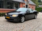 Saab 9-3 2.0T 110KW Cabrio AUT 2007 Zwart Nederlandse auto, Auto's, 1998 cc, Zwart, 4 cilinders, Cabriolet