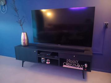 Tv meubel zwart/goud