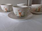 Kop en schotels van Clayre en Eef; 4 stuks, Verzamelen, Ophalen, Zo goed als nieuw, Porselein, Kop en/of schotel