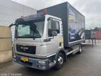 MAN TGL 12.220 Bakwagen / Kieper wisselsysteem 3 zits Euro 5, Automaat, Euro 5, Zwart, MAN