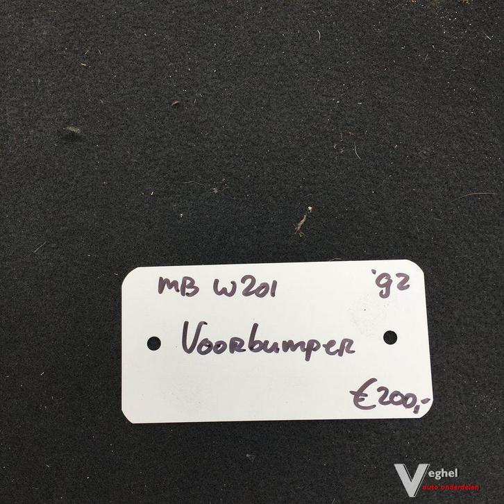 Mercedes W201 1992  Voorbumper, Auto-onderdelen, Carrosserie en Plaatwerk, Bumper, Voor, Gebruikt, Ophalen
