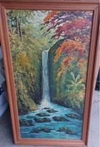 Prachtige schilderij uit indonesie., Antiek en Kunst, Ophalen