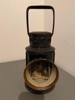 Antieke Spoorweg Seinlamp Stationslamp spoorlamp, Antiek en Kunst, Antiek | Lampen, Ophalen
