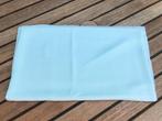 lap blauw groene zijde achtige fijne structuur sfof, Hobby en Vrije tijd, Blauw, 120 cm of meer, Nieuw, Ophalen of Verzenden