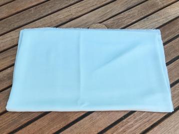 lap blauw groene zijde achtige fijne structuur sfof beschikbaar voor biedingen