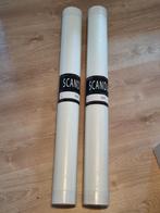Scandia Glasweefselbehang 2 Rollen - Nieuw!, Huis en Inrichting, Stoffering | Behang, Ophalen, 25 tot 50 m², Wit, Modern