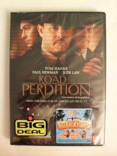 Road to perdition (originele dvd) Tom Hanks - NIEUW !!!, Cd's en Dvd's, Dvd's | Thrillers en Misdaad, Nieuw in verpakking, Maffia en Misdaad