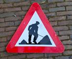 Nostalgisch Verkeersbord - Wegwerkzaamheden, Ophalen of Verzenden