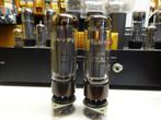 matched paartje EL34 dubbele D getter van philips miniwatt ., Verzenden
