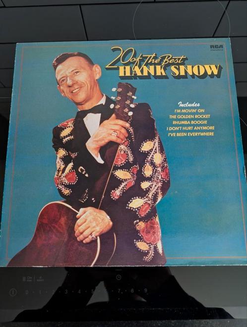 Hank Snow - 20 of the best, Cd's en Dvd's, Vinyl | Country en Western, Zo goed als nieuw, 12 inch, Ophalen of Verzenden
