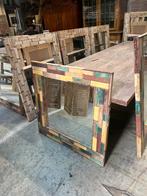 Spiegels van resthout - 50% korting!, Ophalen, Minder dan 50 cm, Gebruikt, Vierkant
