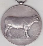 MELKKOE LANDBOUW COMICE GISTEL 8. 7. 58., Postzegels en Munten, Penningen en Medailles, Verzenden, Overige materialen